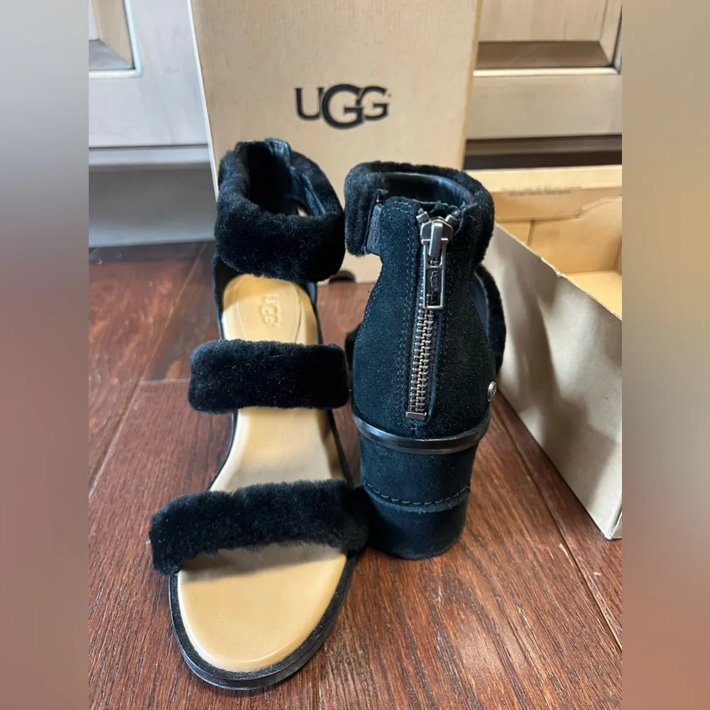 UGG “Del Rey” Fluff Heel - Picture 9 of 11
